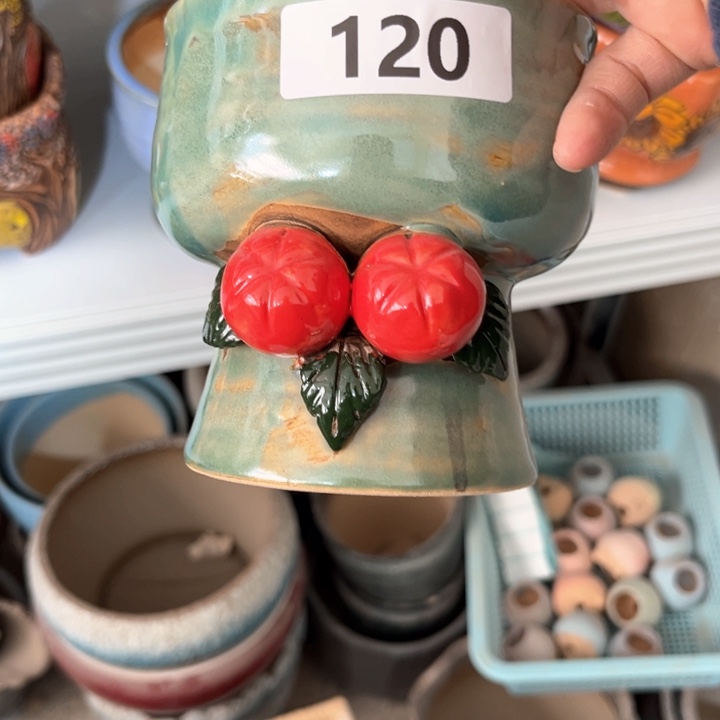 紫砂花盆粗陶材质多肉花盆