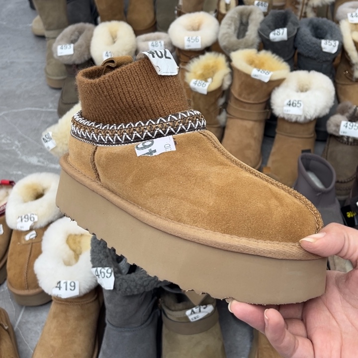 栗色民族风袜37码数的