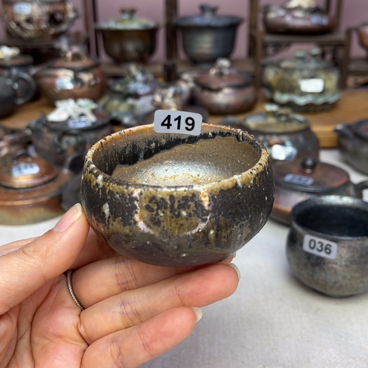 壶裸柴烧陶瓷茶具