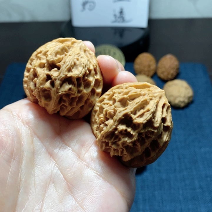 桃核吊坠苹果园狮子头39.5