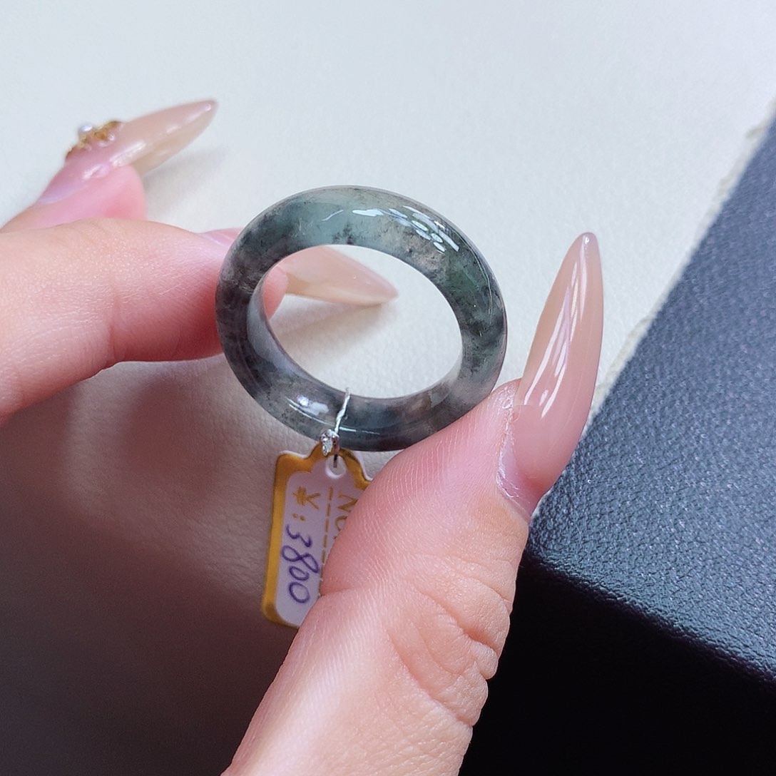 未镶嵌戒指翡翠18号