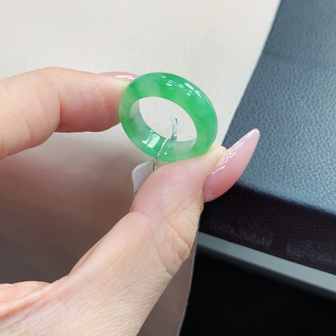 未镶嵌戒指翡翠13号