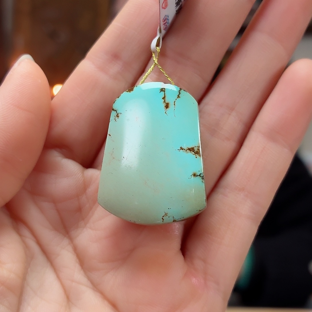 未镶嵌绿松石珠宝奇石