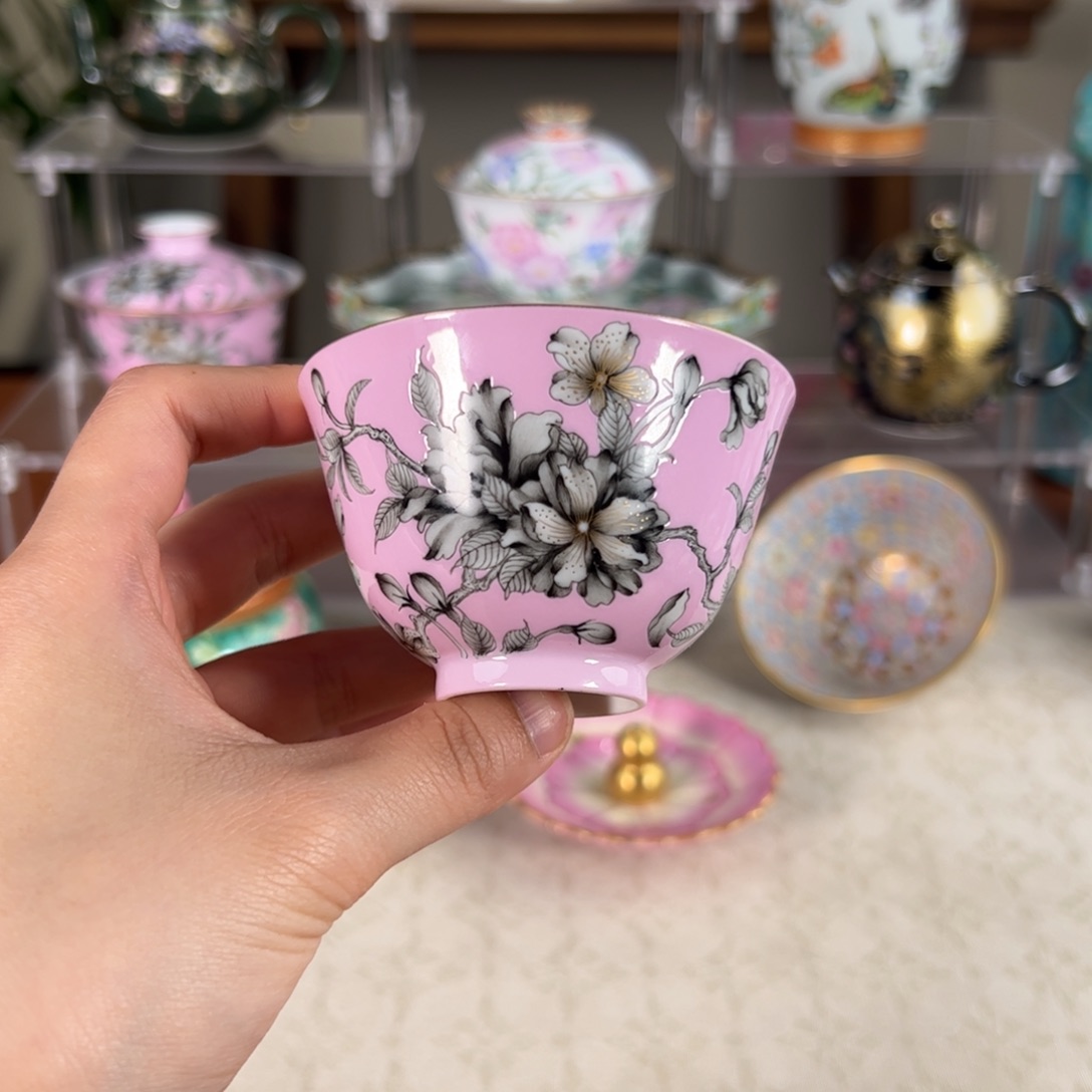 纯手工手绘 高端茶器