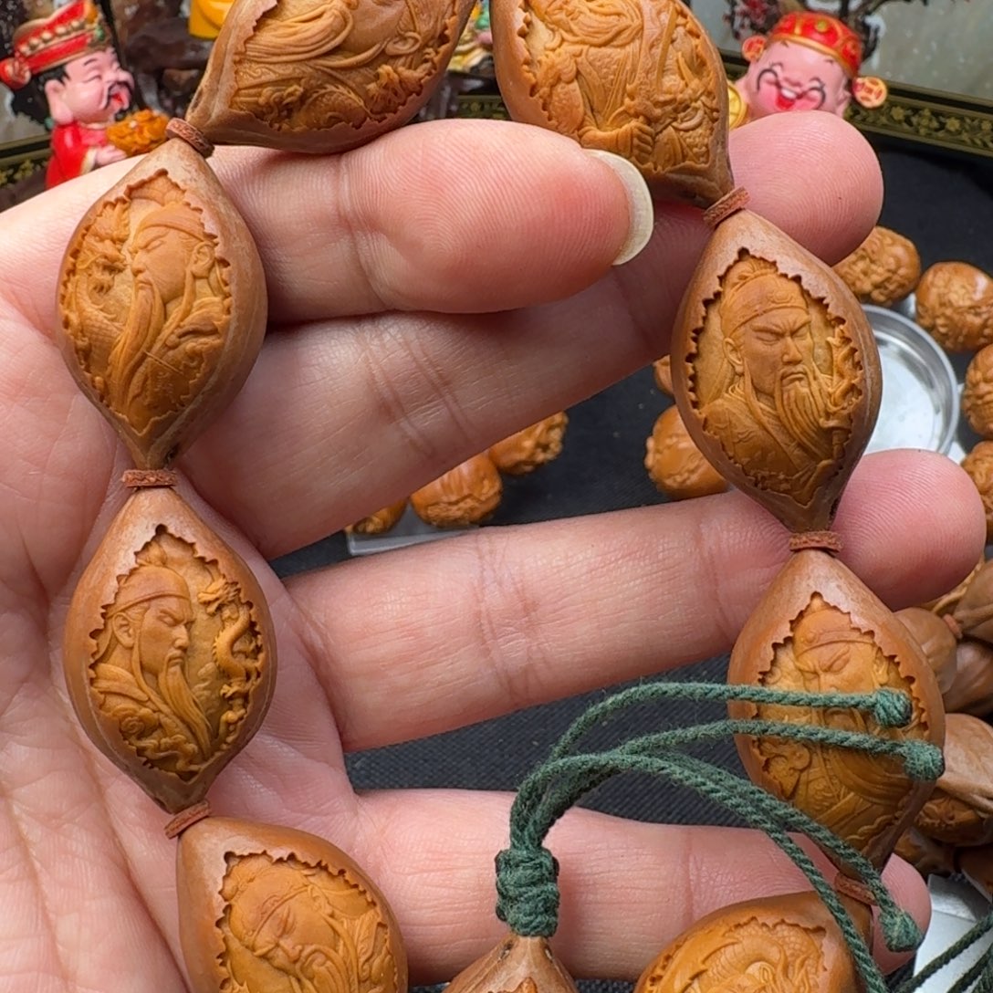 手串/手链橄榄核关公