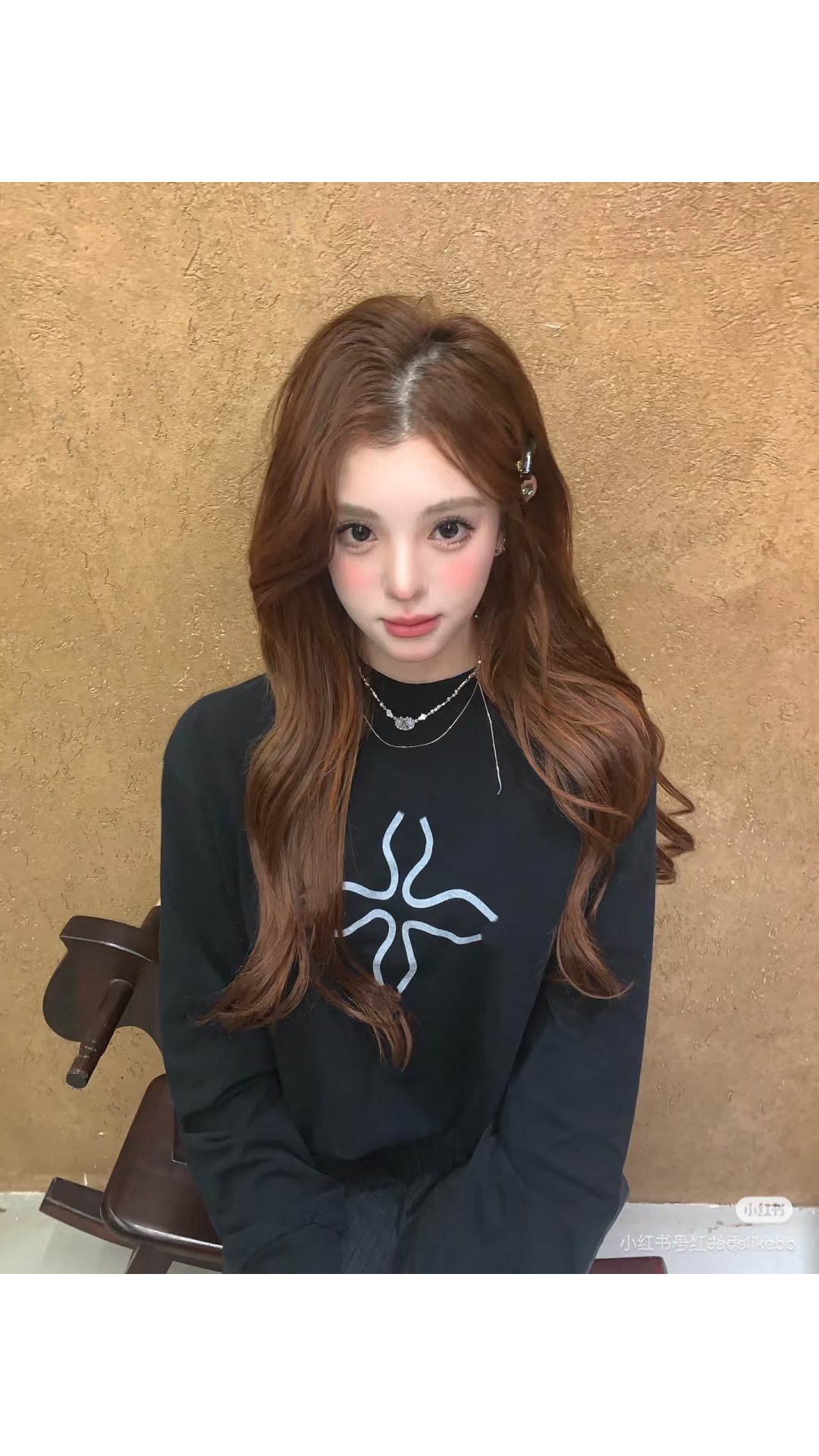 十字长袖 欧阳娜娜同款 厚度适中