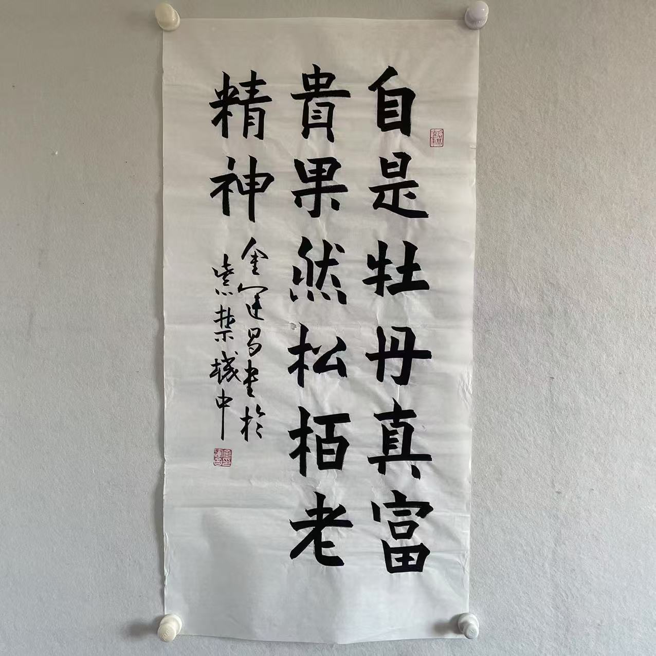 5283 书法 纸本水墨100×50㎝