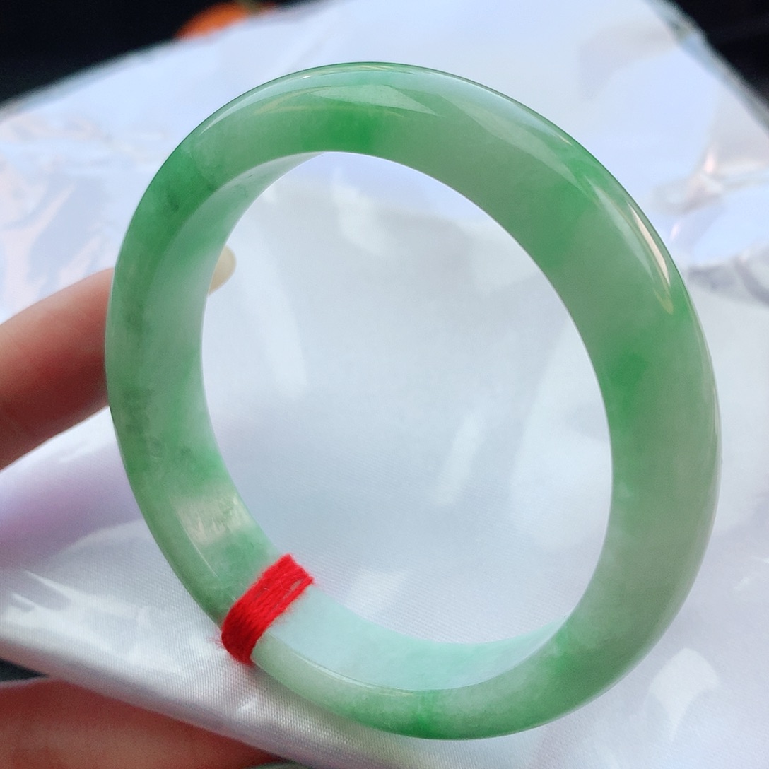 翡翠手镯未镶嵌55圈口882353