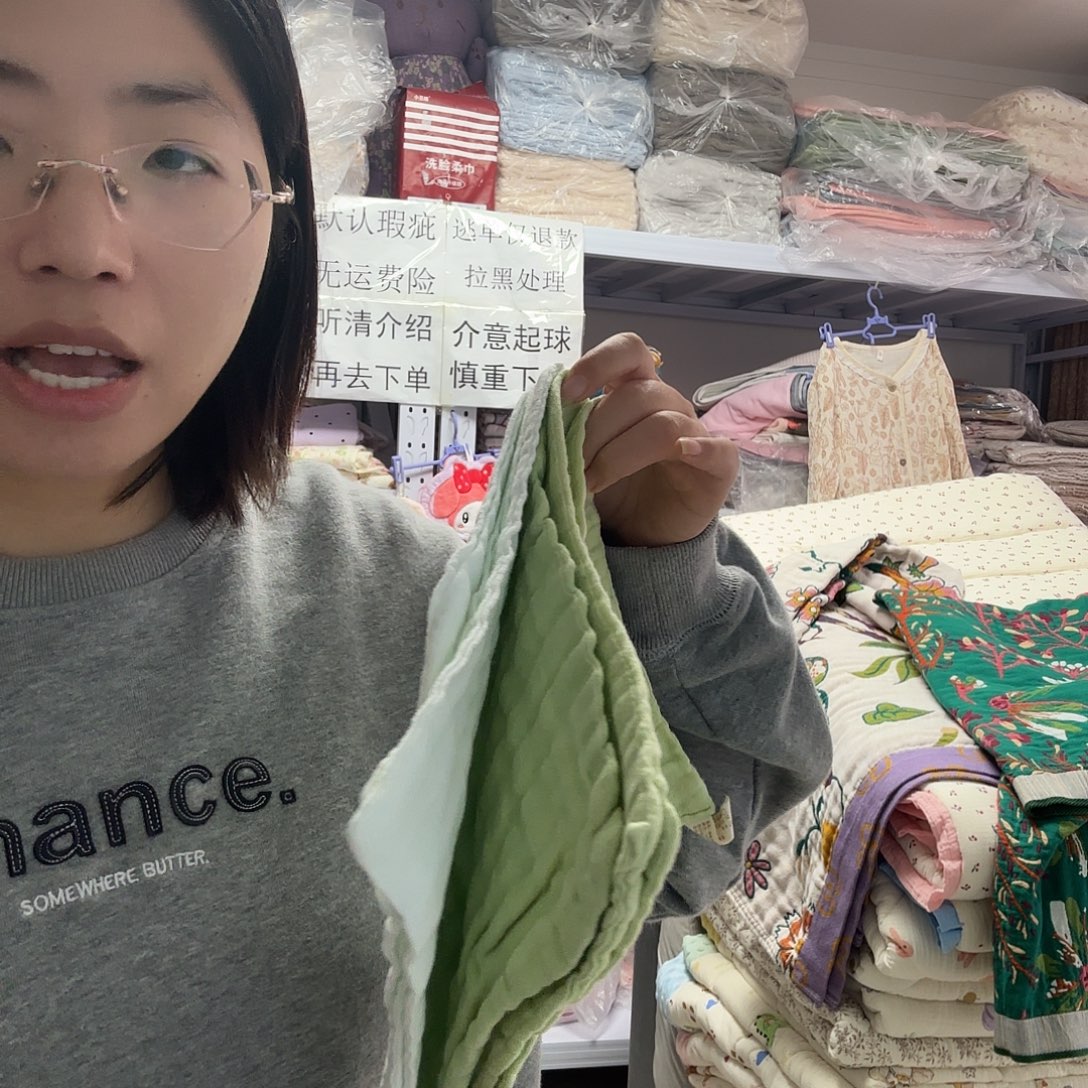 棉纯棉六层纱布方巾六条