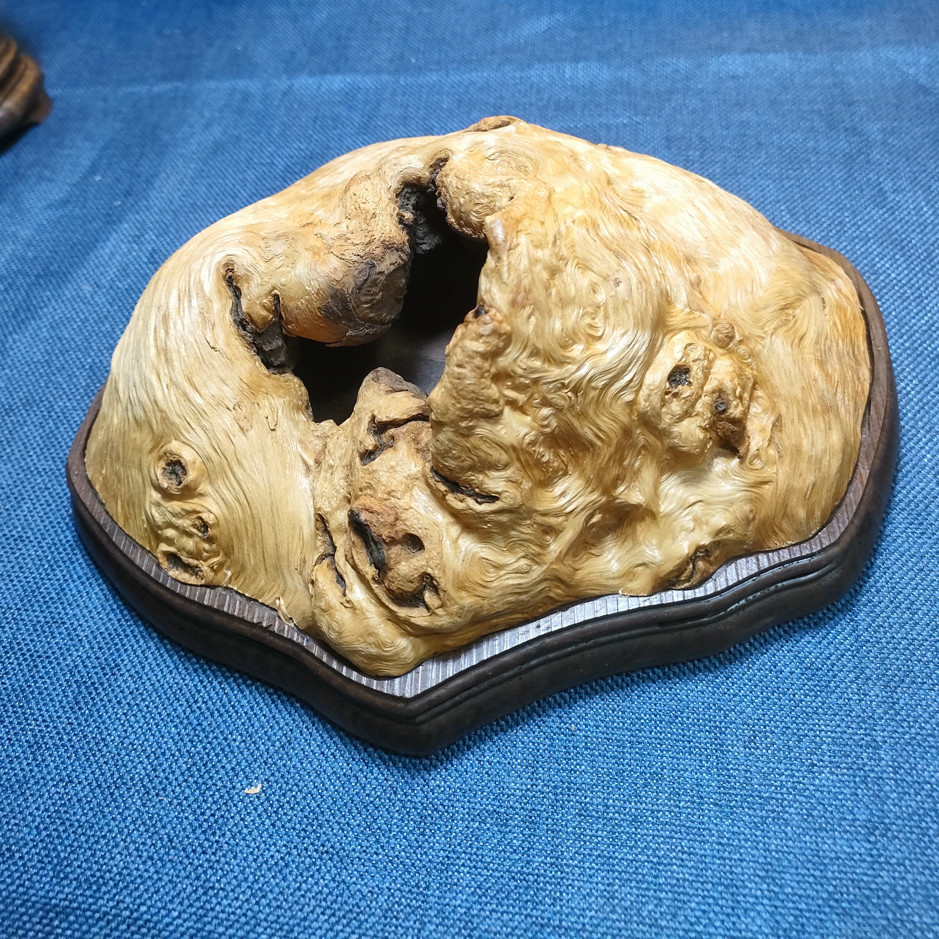 荔枝木香炉天然随型造型爆满纹理清晰漂亮木制品工艺品摆件