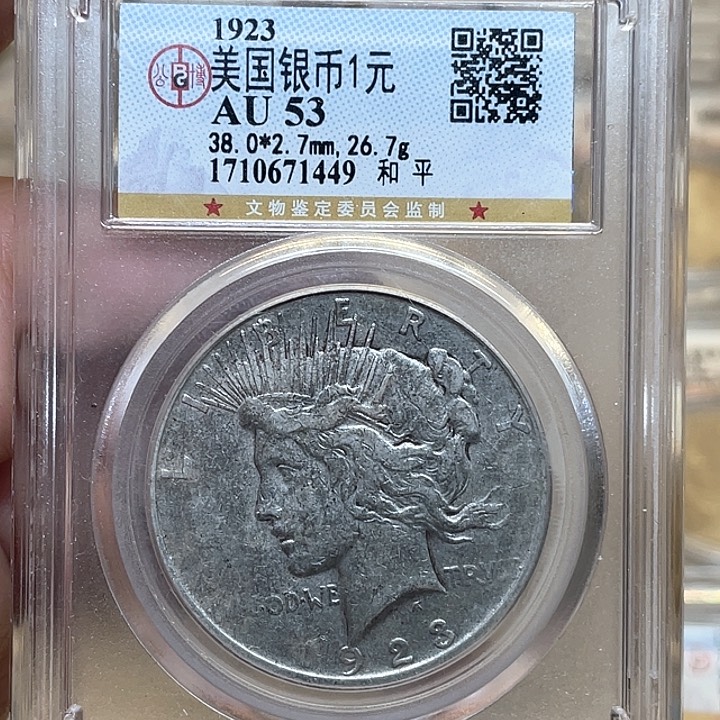 银古钱币一枚包老保真