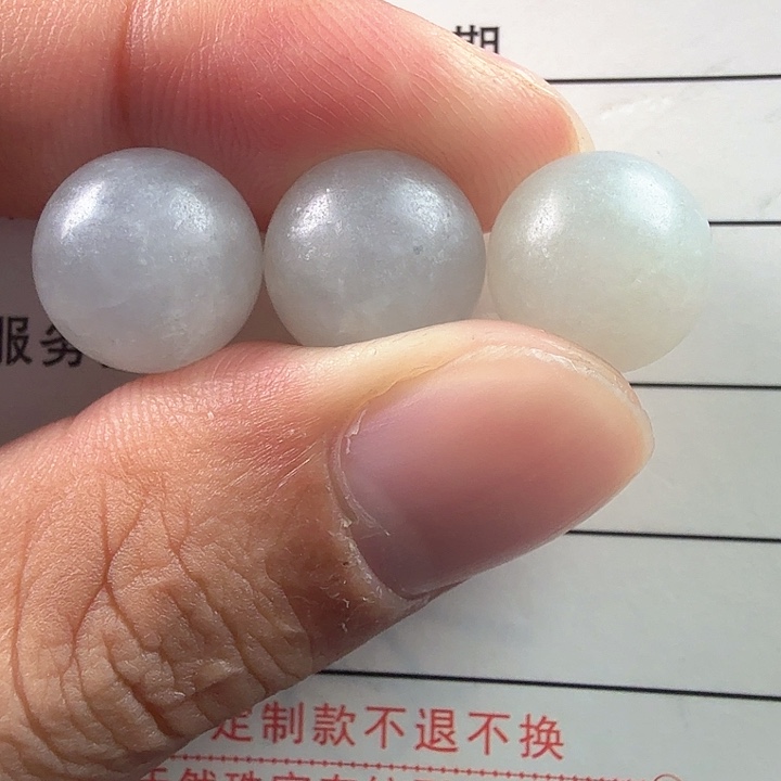 定制翡翠未镶嵌天然翡翠珠子