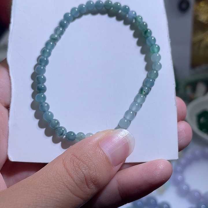 艺***艺翡翠未镶嵌手链天然翡翠a货