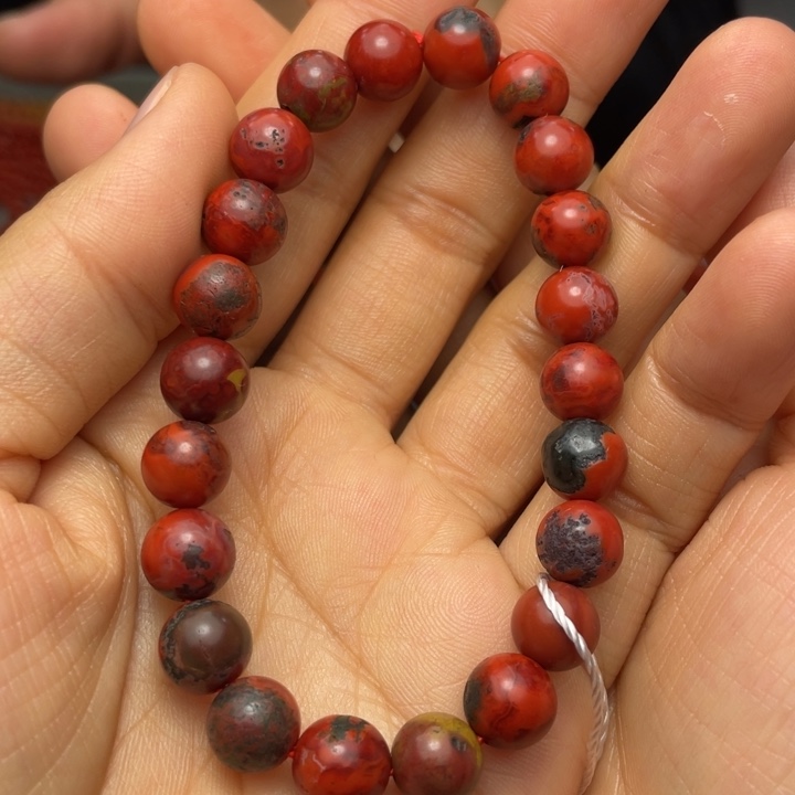 南红玛瑙手串9未镶嵌