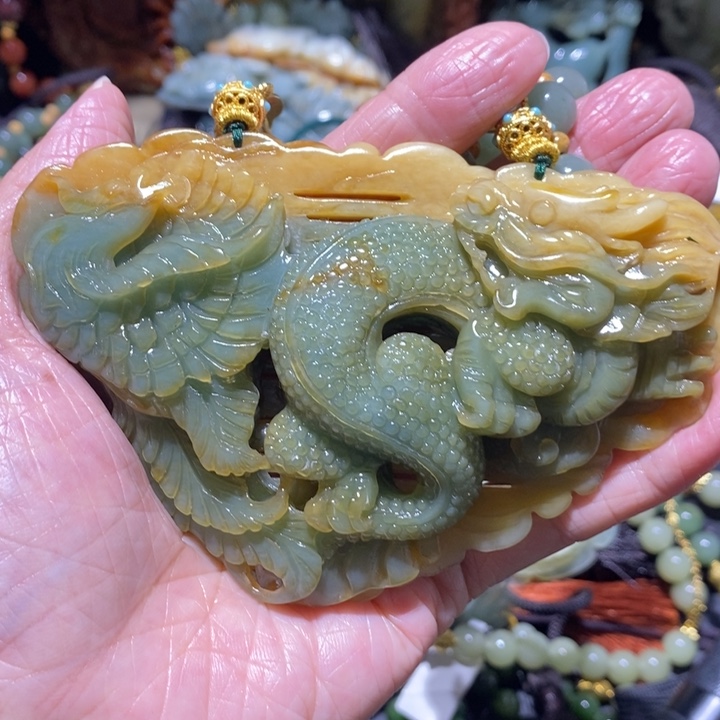 岫玉岫玉吊坠未镶嵌