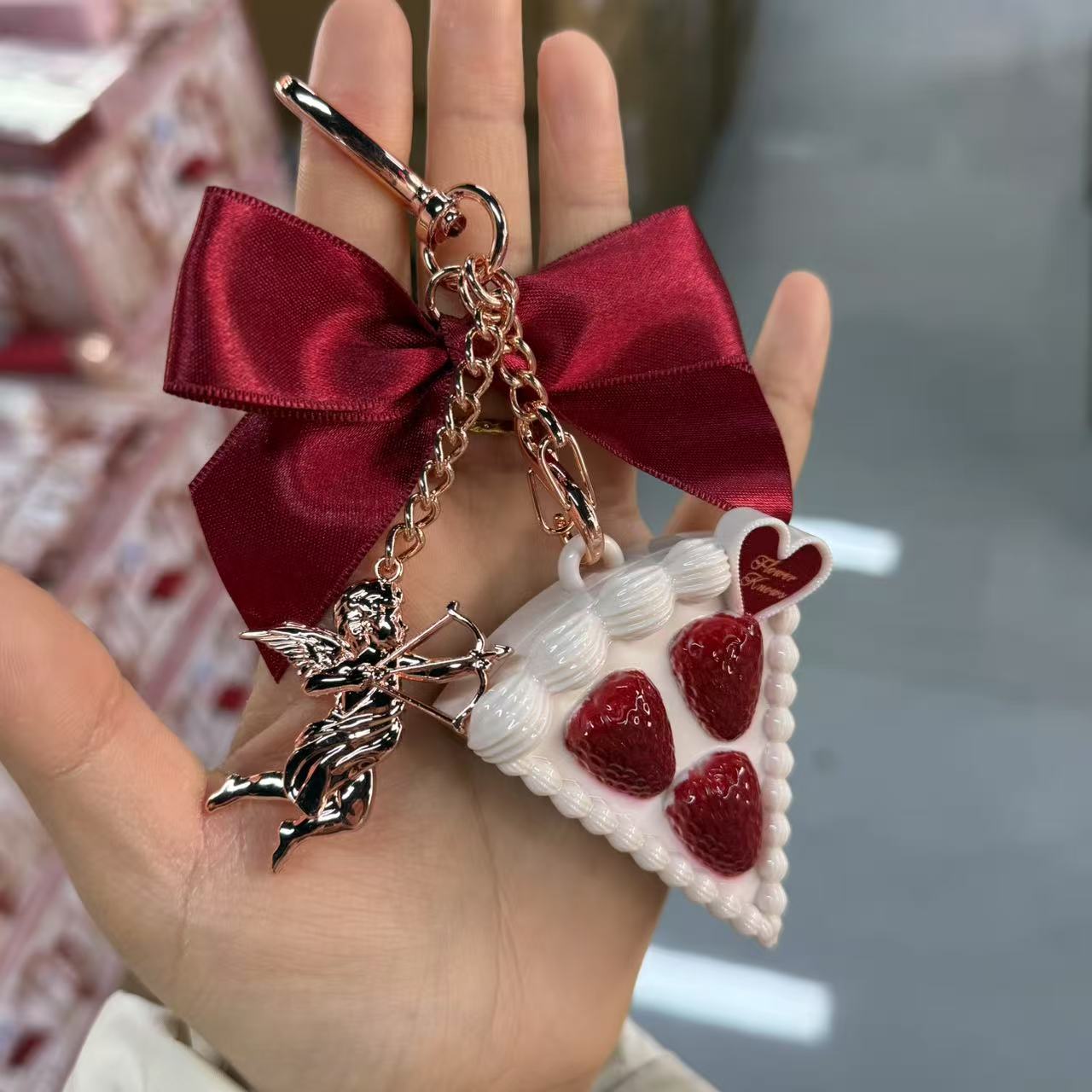 花知晓草莓丘比特香膏奶油栀子香