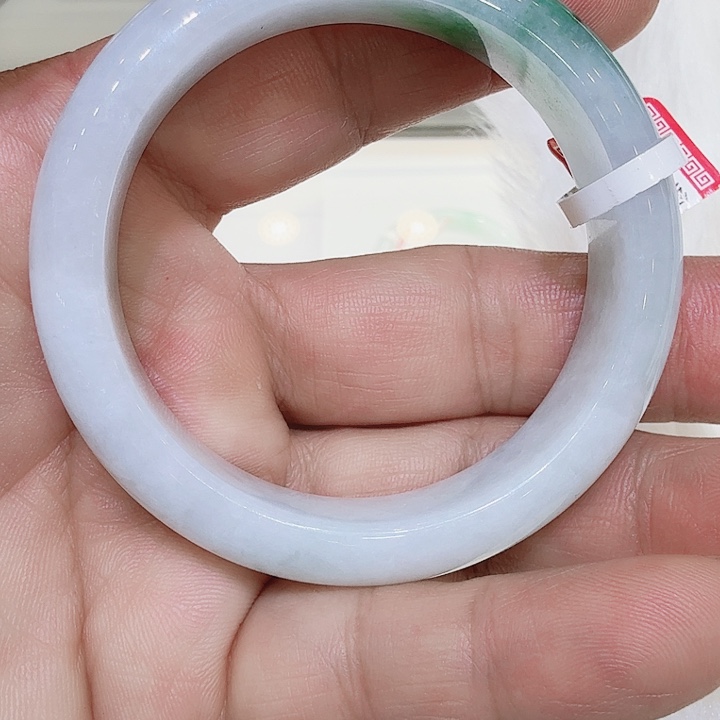 翡翠未镶嵌项圈天然翡翠手镯