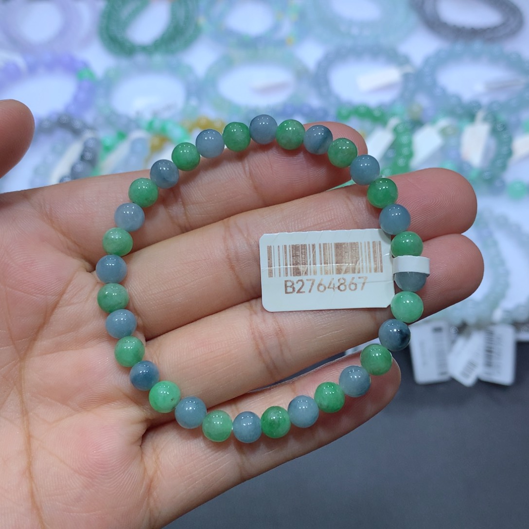 未镶嵌手链翡翠天然