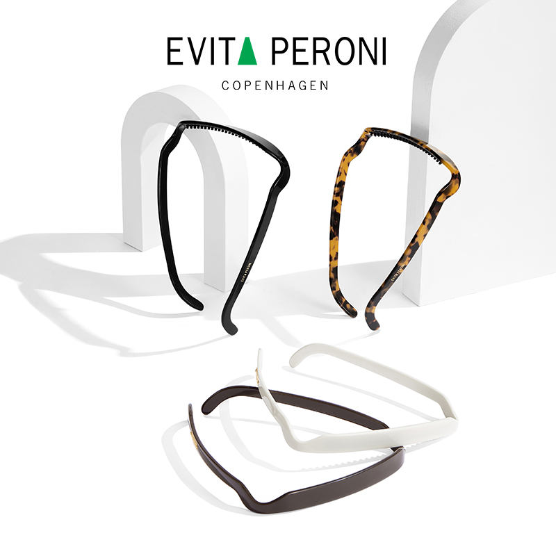 Evita Peroni/依慧达新款方形墨镜发箍女流行头箍时尚百搭ZB