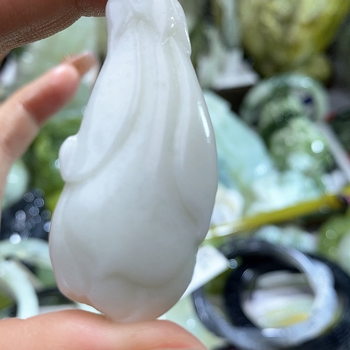 岫玉岫玉吊坠未镶嵌