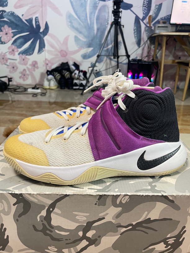 95新 maje 43码275/Kyrie 2 欧文 zoom 减震回弹 实战篮球鞋