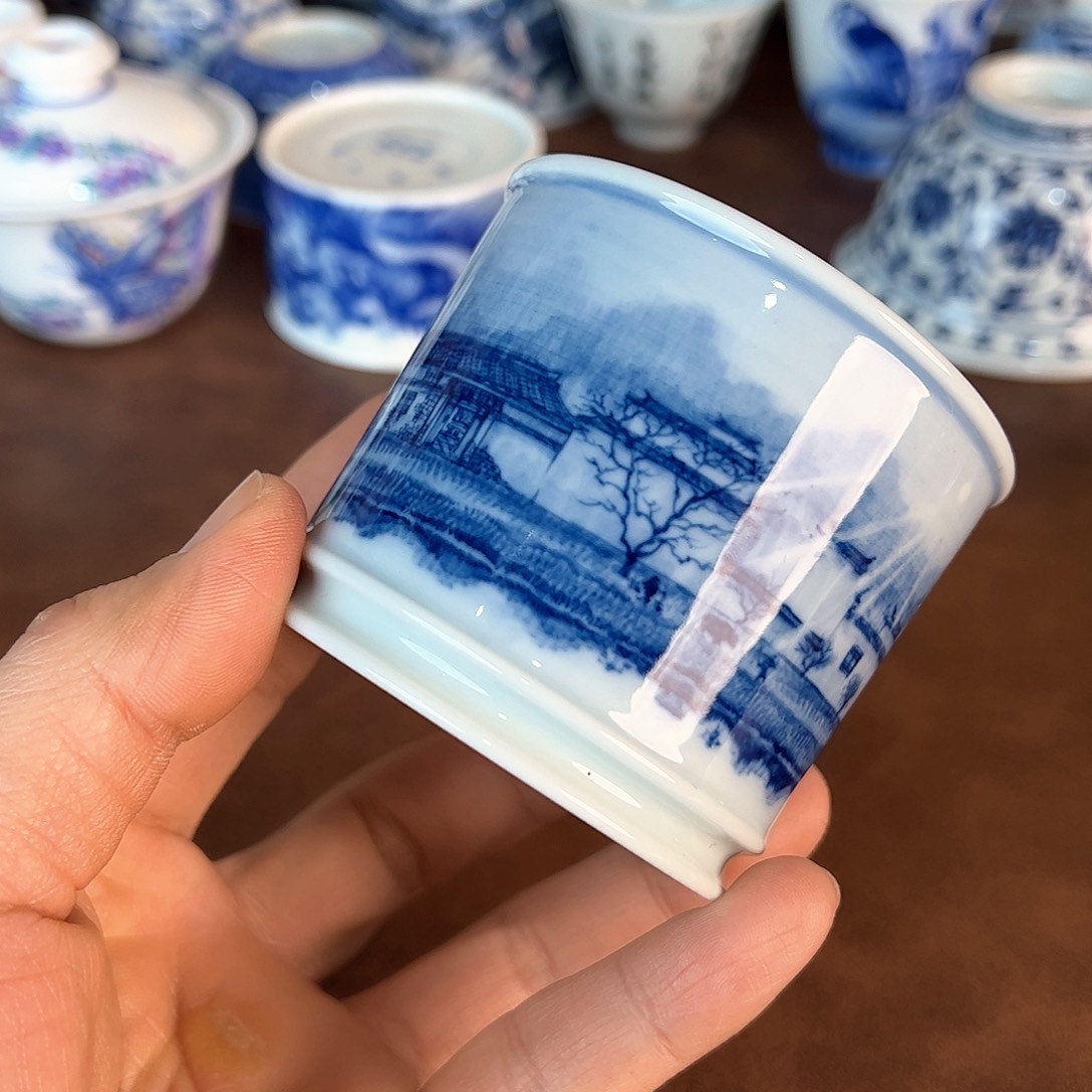 杯乖*的景德镇全手工手绘陶瓷