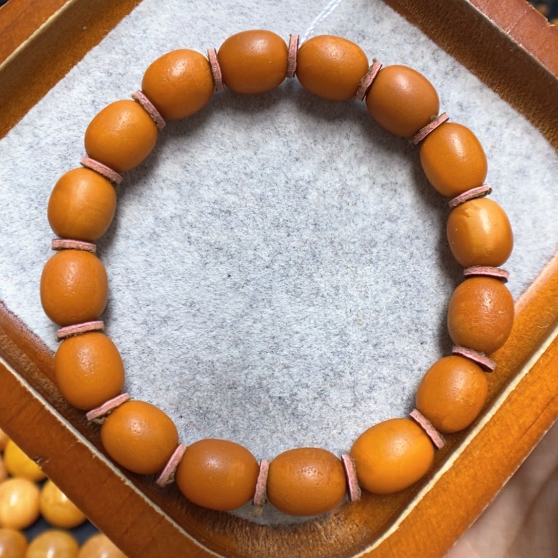 蜜蜡手链未镶嵌蜜蜡