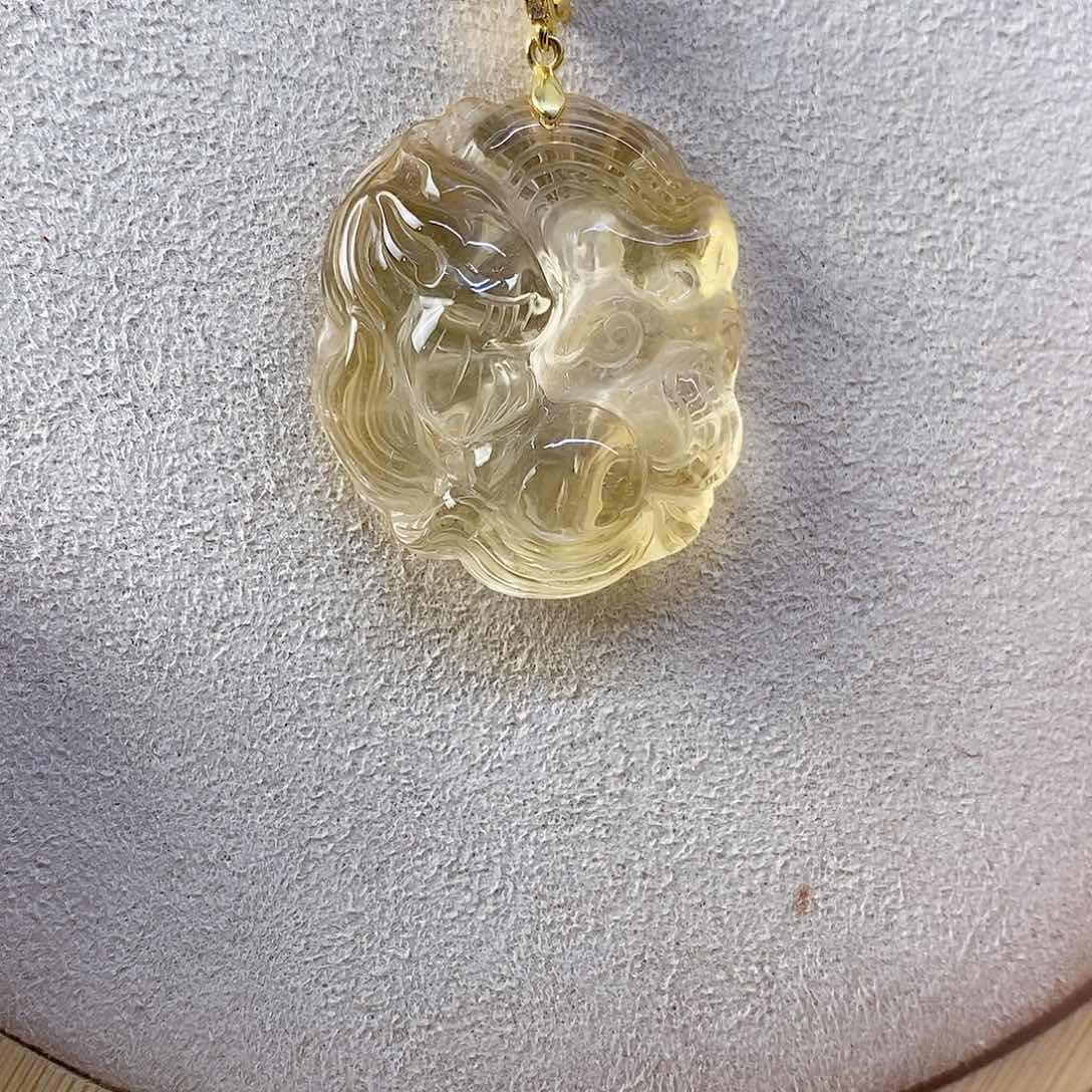 水晶福利银S925镀金镶嵌福利