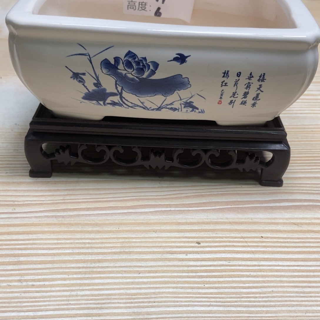 瓷片陶瓷花盆陶瓷艺术