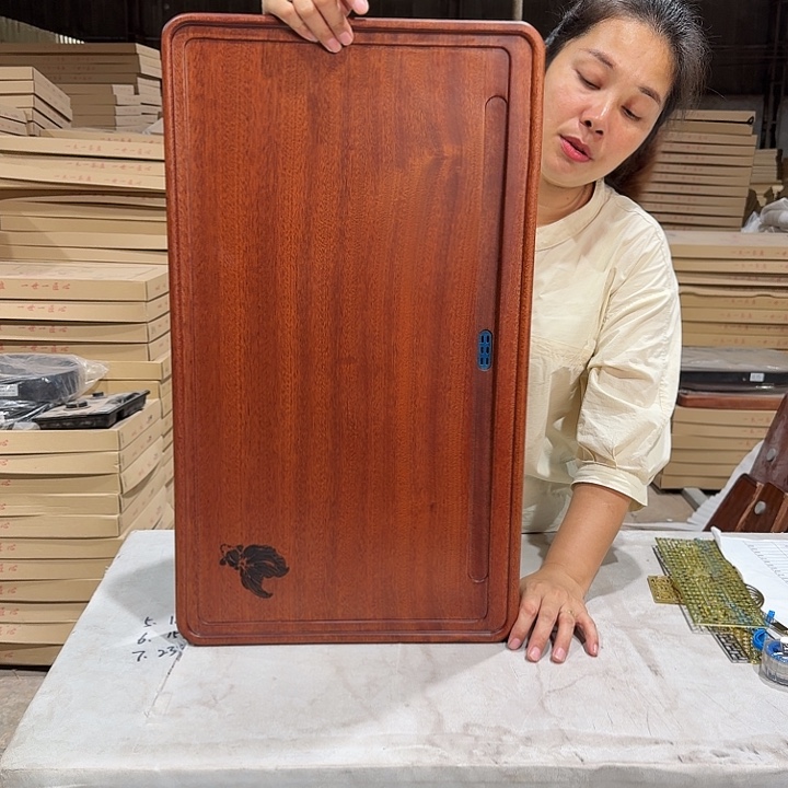 花梨木茶盘63*36尺寸