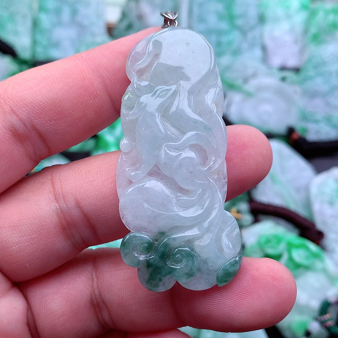 翡翠吊坠(不含链)未镶嵌