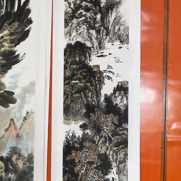 国画张圣敏先生纯手绘作品