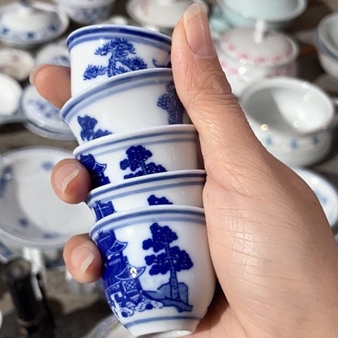 陶摆件景德镇高温陶瓷