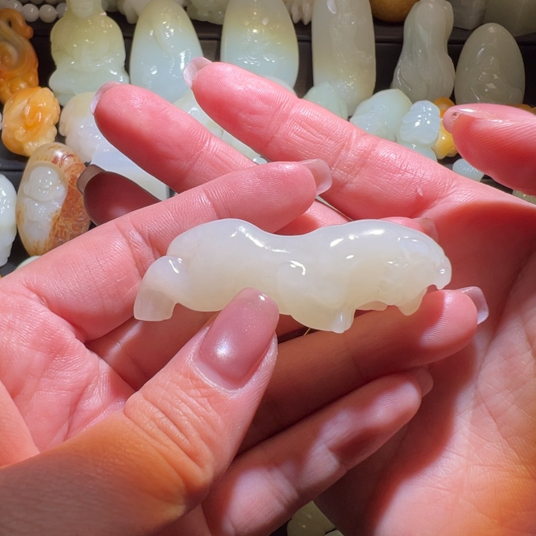 未镶嵌和田玉车挂祝****安