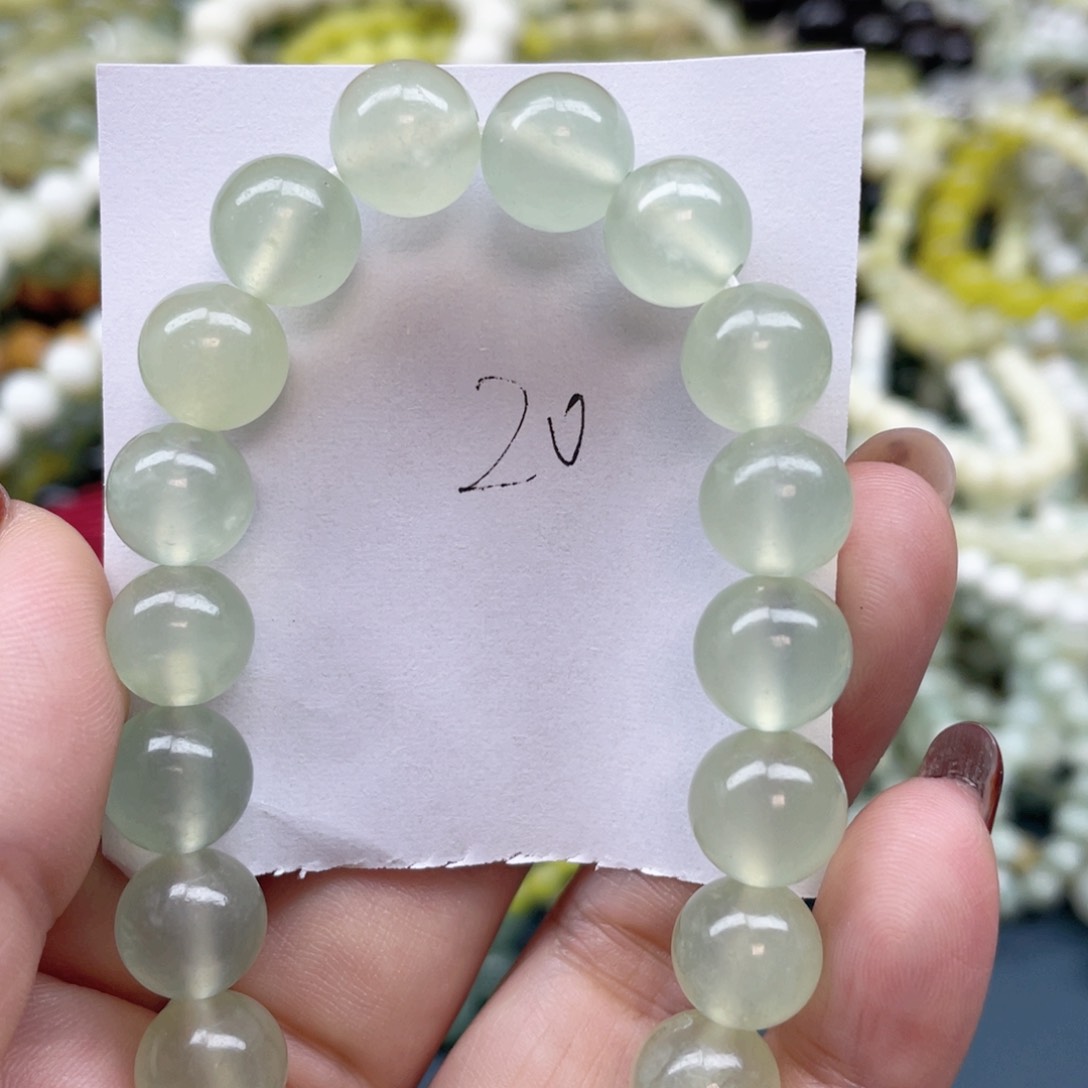 未镶嵌蛇纹石玉手串