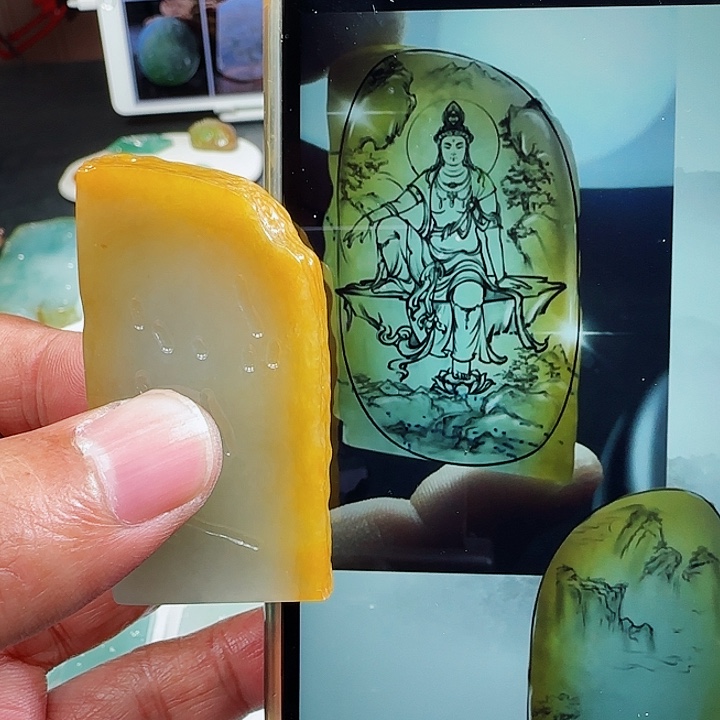 定制翡翠未镶嵌翡翠首饰