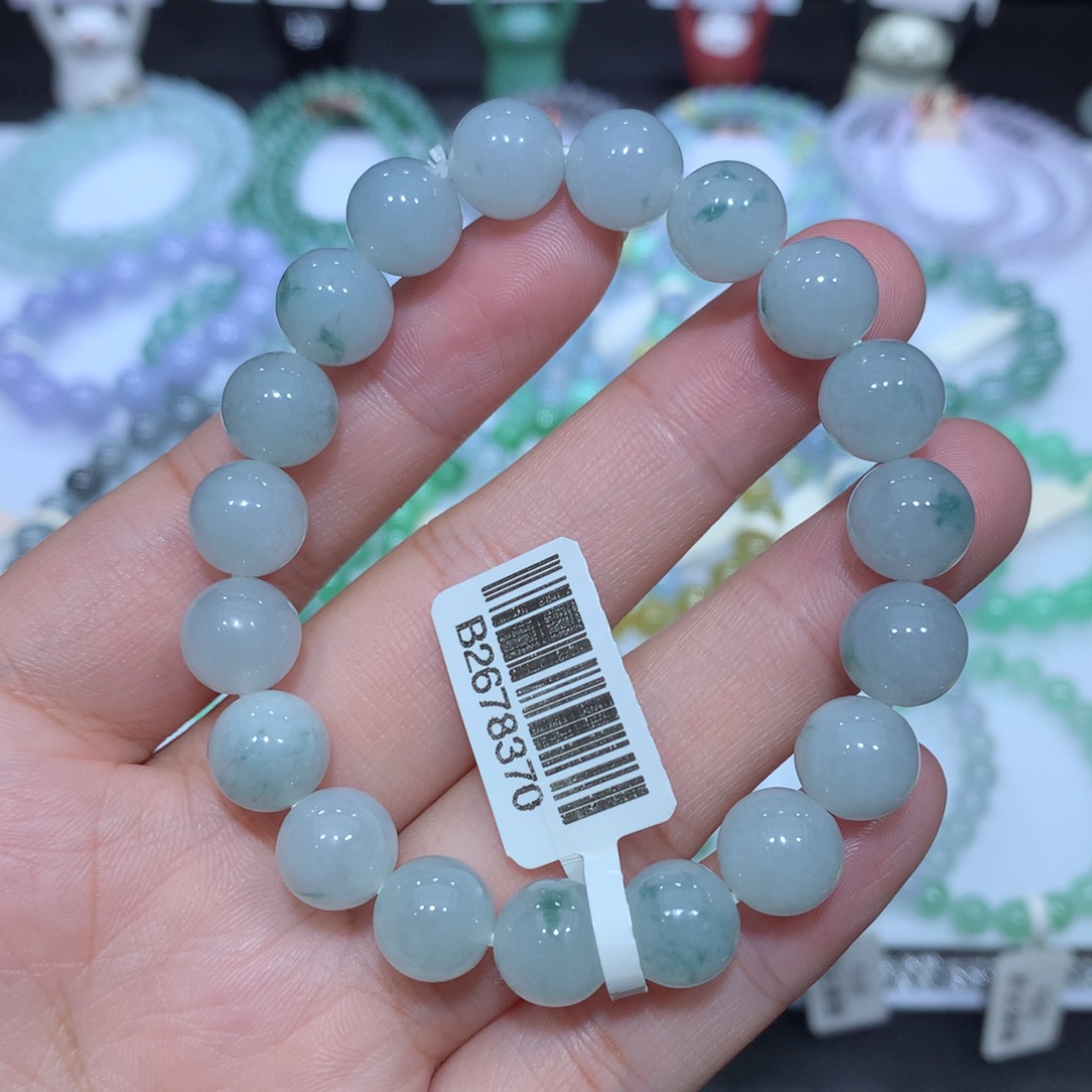 翡翠未镶嵌手串天然