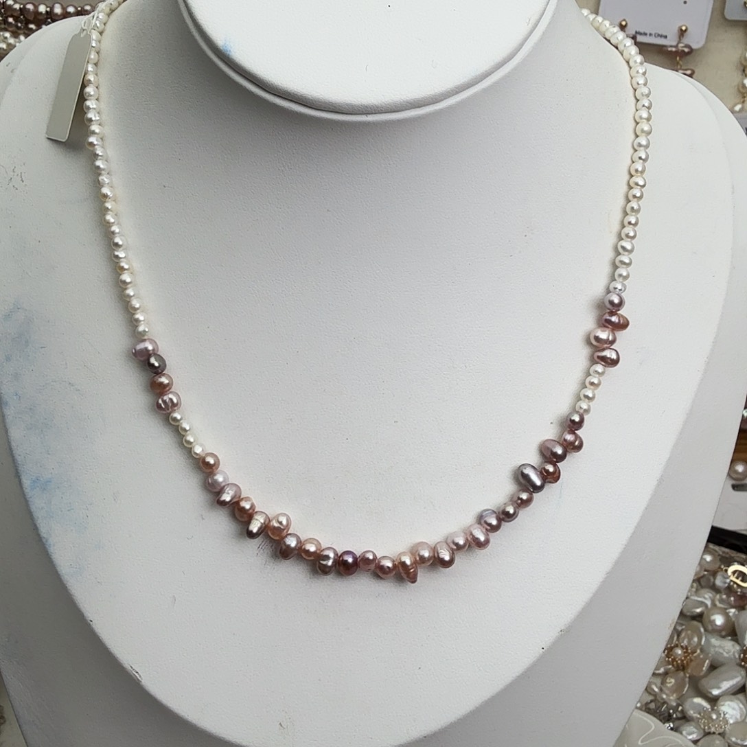 未镶嵌淡水珍珠颈饰