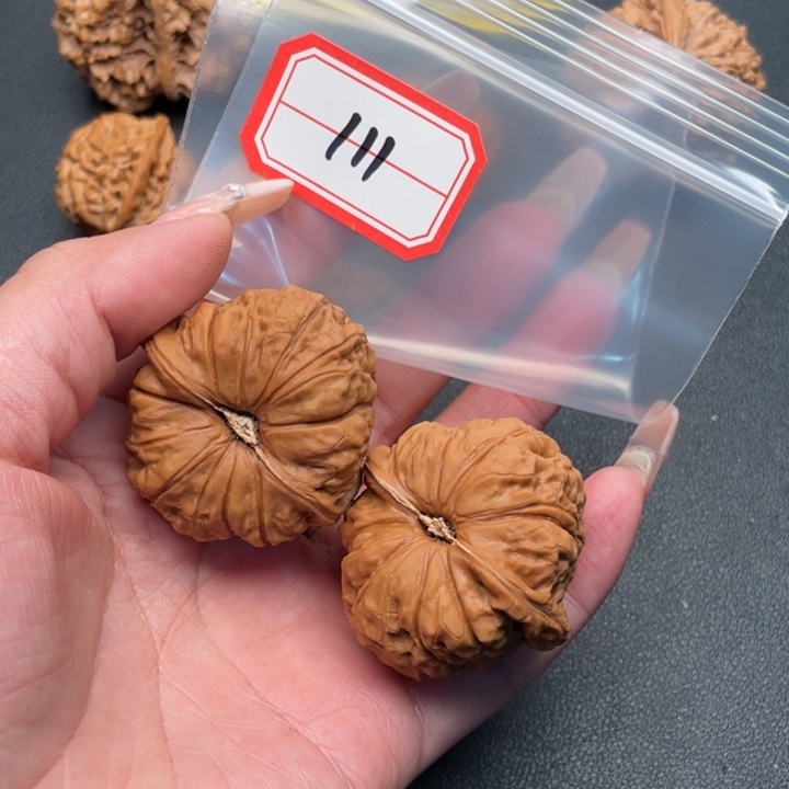 一***花把件文玩核桃南瓜堆