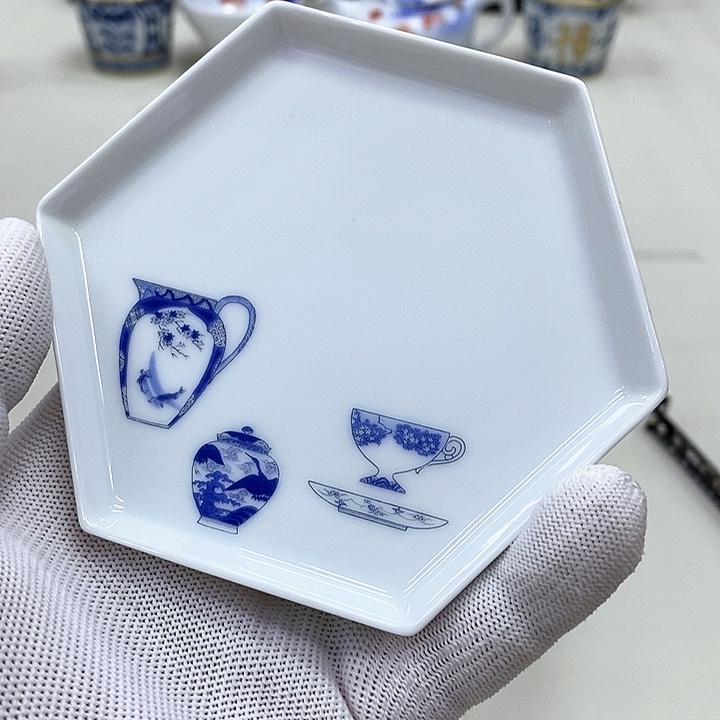 摆件进口瓷器深川