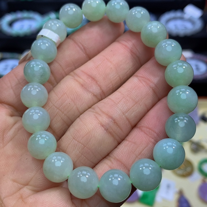 翡翠手链未镶嵌翡翠 10.1 