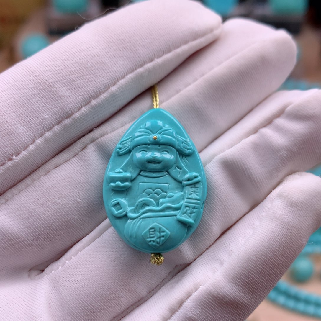 绿松石未镶嵌珠宝奇石