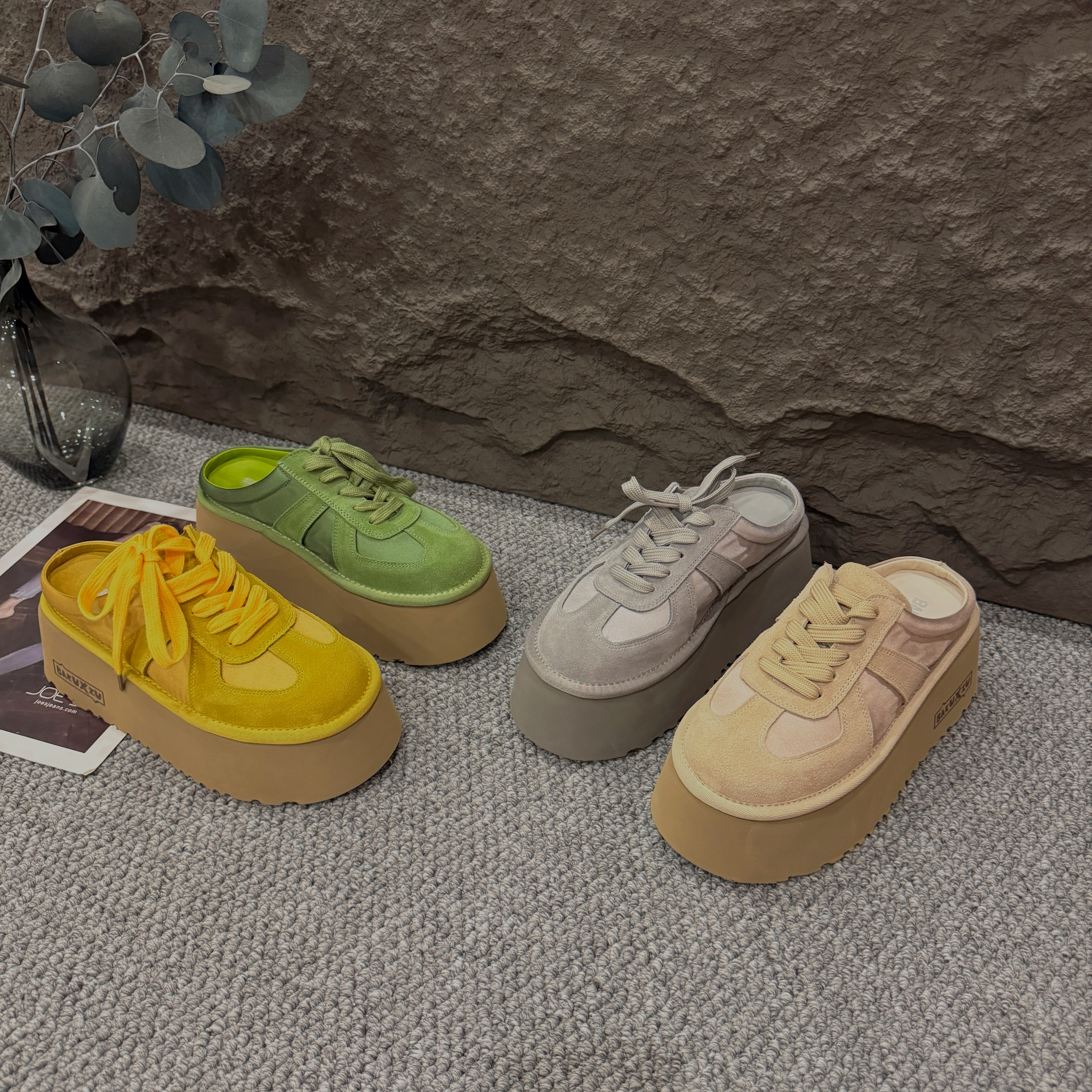 夏季新款【欧若风】糖果配色包头拖时尚百搭明星同款休闲外穿凉拖66