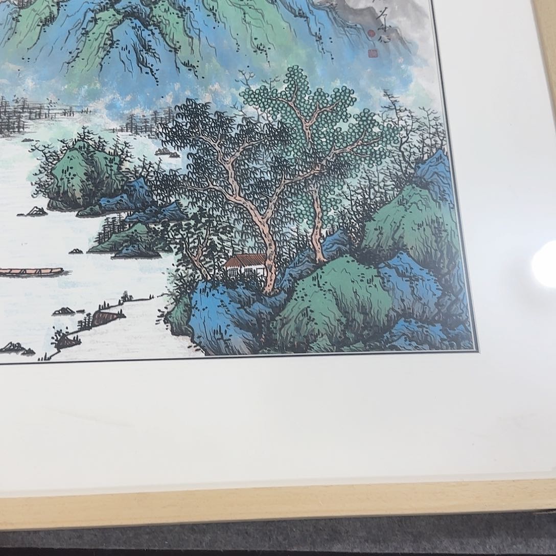 国画艺术家的作品