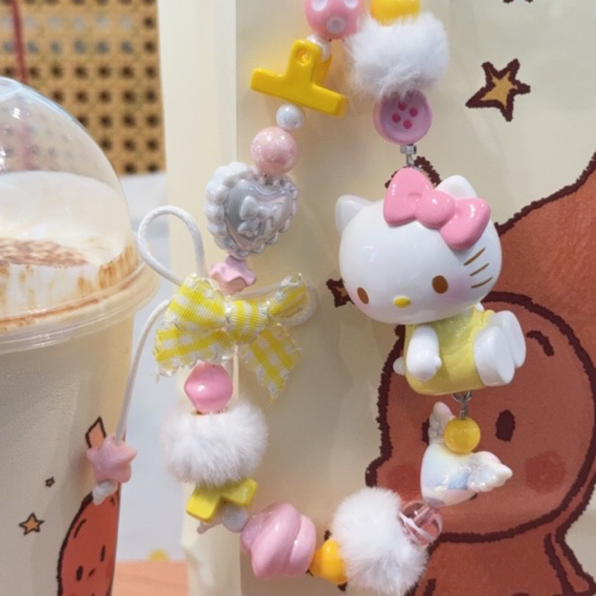 萌粒DIY手机链挂件挂绳（不单拍）