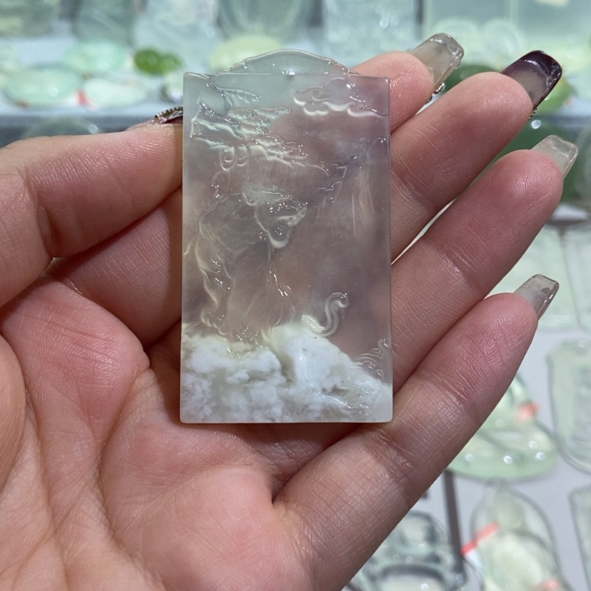 【闪购商品】蛇纹石玉颈饰未镶嵌