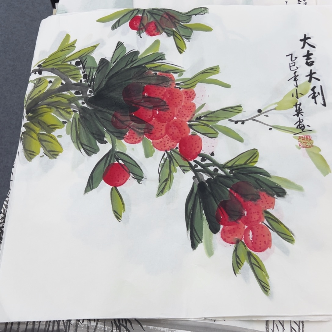 国画国画纯手绘作品欣赏