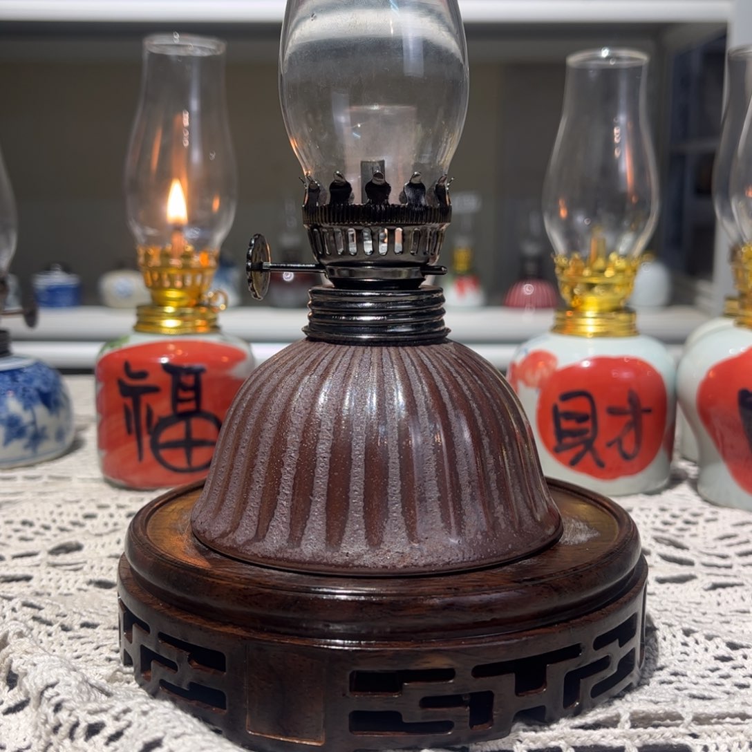 摆件景德镇陶瓷香薰灯