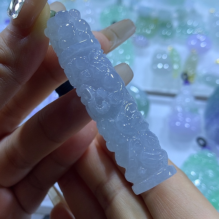 翡翠未镶嵌颈饰天然翡翠A货吊坠