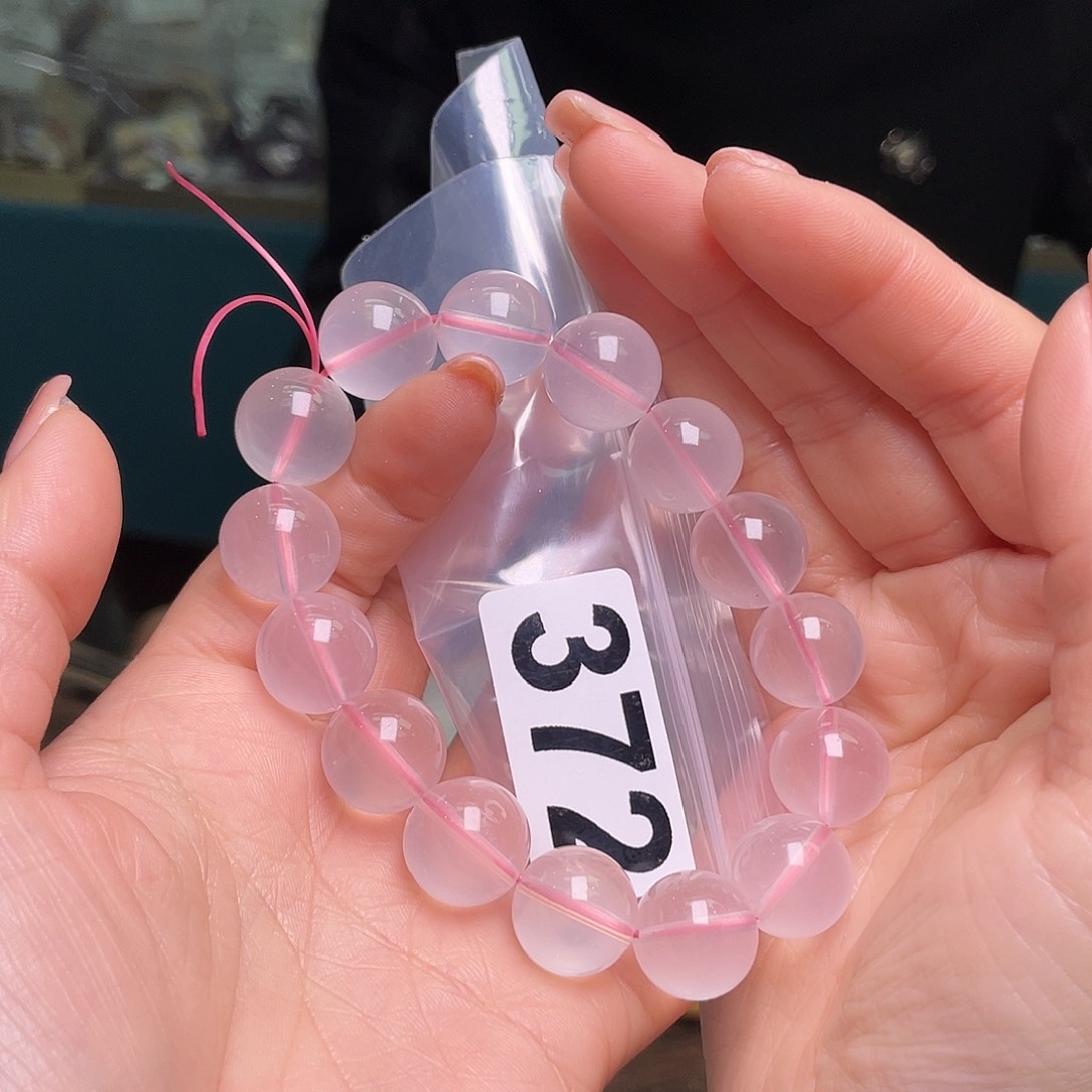 水晶手链14（372未镶嵌木*雨